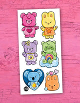 Pico ⚜ PiCO-423 Tatouages temporaires - Les animaux câlins - Pico vendu par Veille sur toi