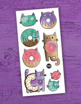 Pico ⚜ PICO-433 Tatouages temporaires - Chats-beignes - Pico vendu par Veille sur toi