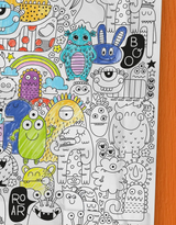 Pico ⚜ PICO-515 Coloriage géant - Les monstres - Pico vendu par Veille sur toi