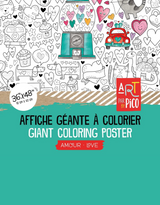 Pico ⚜ PICO-518 Coloriage géant - Amour - Pico vendu par Veille sur toi