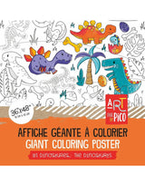 Pico ⚜ PICO-520 Coloriage Géant - Les Dinosaures - Pico vendu par Veille sur toi