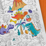 Pico ⚜ PICO-520 Coloriage Géant - Les Dinosaures - Pico vendu par Veille sur toi
