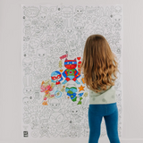 Pico ⚜ PiCO-530 Coloriage Géant - Super-héros - Pico vendu par Veille sur toi