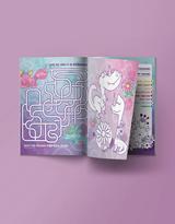 Pico ⚜ PICO-602 Livre à colorier et à jouer - Les licornes - Pico vendu par Veille sur toi