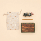 Porte-bougie en porcelaine - Opossum - Camp Hollow