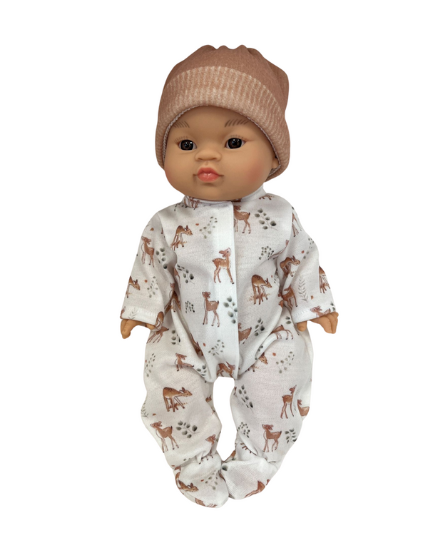 Bébé Gordis - Lili avec pyjama faon et tuque - Paola Reina