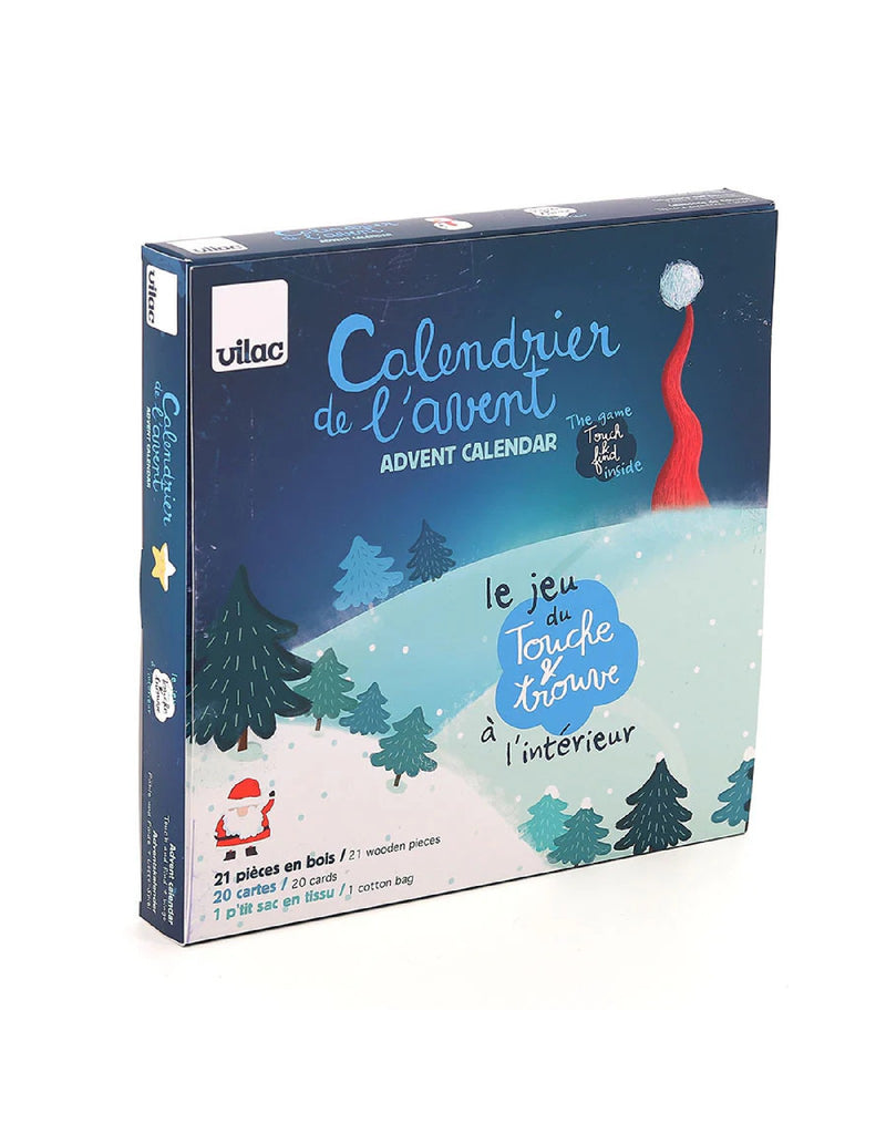 Calendrier de l’avent - Touche et trouve - Temps des fêtes - Vilac