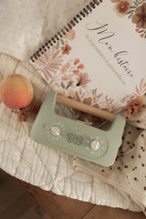 Rainbows & Lollipops ⚜ RL-C27-Fleurs aquarelle Livre de grossesse-bébé et petite enfance - Fleurs aquarelle - Rainbows & Lollipops vendu par Veille sur toi