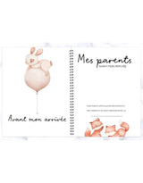 Rainbows & Lollipops ⚜ RL-C51-Forêt d’été Livre de grossesse-bébé et petite enfance - Forêt d’été - Rainbows & Lollipops vendu par Veille sur toi