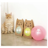 Ratatam! B030-22 Ballon chat 22 cm - Rose - Ratatam! vendu par Veille sur toi