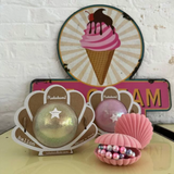Ratatam! B046-10 Ballon coquillage 10 cm - Rose - Ratatam! vendu par Veille sur toi