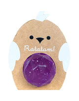 Ratatam! BRD-034 Balle rebondissante à facettes oiseau - Violet - Ratatam! vendu par Veille sur toi