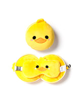 Relaxeazzz CUSH225 Oreiller et Masque de Voyage 2-en-1 - Canard - Relaxeazzz vendu par Veille sur toi