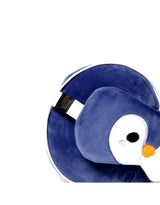 Relaxeazzz CUSH227 Oreiller et Masque de Voyage 2-en-1 - Pingouin - Relaxeazzz vendu par Veille sur toi