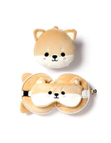Relaxeazzz CUSH230 Oreiller et Masque de Voyage 2-en-1 - Chien Shiba Inu - Relaxeazzz vendu par Veille sur toi