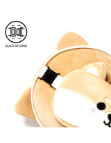 Relaxeazzz CUSH230 Oreiller et Masque de Voyage 2-en-1 - Chien Shiba Inu - Relaxeazzz vendu par Veille sur toi