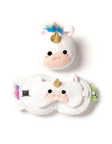 Relaxeazzz CUSH258 Oreiller et Masque de Voyage 2-en-1 - Licorne - Relaxeazzz vendu par Veille sur toi