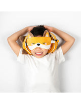 Relaxeazzz CUSH313 Oreiller et Masque de Voyage 2-en-1 - Renard - Relaxeazzz vendu par Veille sur toi