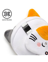 Relaxeazzz CUSH315 Oreiller et Masque de Voyage 2-en-1 - Chat - Relaxeazzz vendu par Veille sur toi