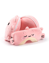 Relaxeazzz CUSH354 Oreiller et Masque de Voyage 2-en-1 - Poisson-Globe - Relaxeazzz vendu par Veille sur toi