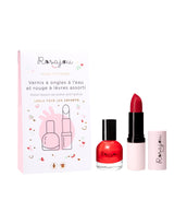 Rosajou RDUO03B Coffret Duo Madame - Vernis et rouge à lèvres végétaliens - Rosajou vendu par Veille sur toi
