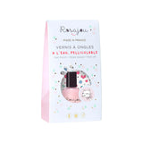 Rosajou RDUO05 Coffret Duo Ballerine - Vernis et brillant à lèvres végétaliens - Rosajou vendu par Veille sur toi