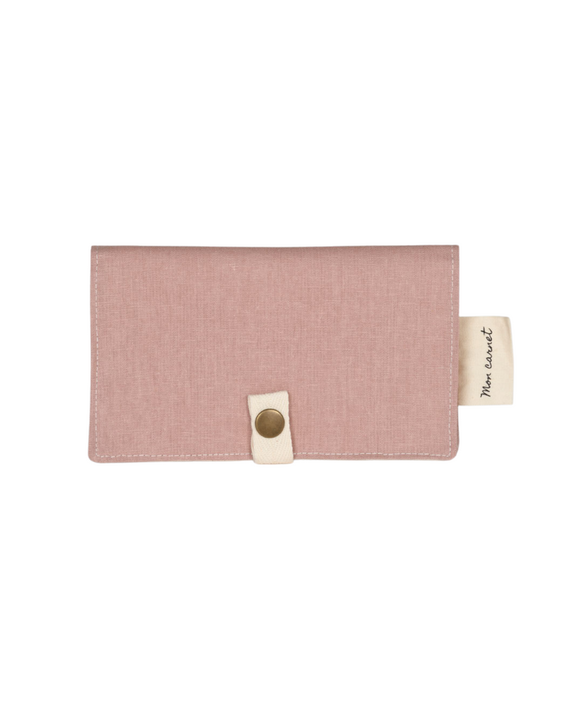 Protège Carnet de santé - Rose cendré - Sauge & Co