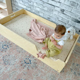 Sapiens Child APPLE CRIB - Montessori Floor Bed with Rails vendu par Veille sur toi