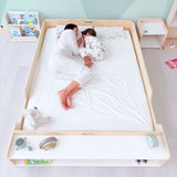 Sapiens Child APPLE FULL - Montessori Floor Bed with Shelves vendu par Veille sur toi