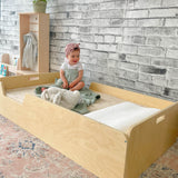 Sapiens Child APPLE TWIN - Montessori Floor Bed with Rails vendu par Veille sur toi