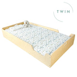 Sapiens Child Apple Twin No Shelf Birch APPLE TWIN - Montessori Floor Bed with Rails Birch vendu par Veille sur toi
