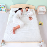 Sapiens Child CHERRY FULL - Montessori Floor Bed with Shelves vendu par Veille sur toi