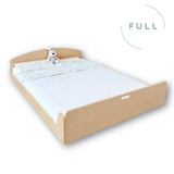 Sapiens Child Cherry Full No Shelf Birch CHERRY FULL - Montessori Floor Bed Birch vendu par Veille sur toi