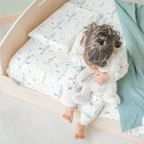 Sapiens Child CHERRY TWIN - Montessori Floor Bed with Shelves vendu par Veille sur toi