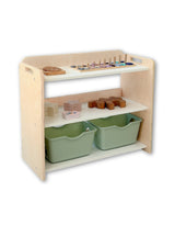 Sapiens Child Étagère de rangement Montessori avec rebords Banana - Sapiens Child vendu par Veille sur toi