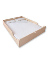 Sapiens Child Lit Montessori au sol format double avec barrières - APPLE FULL - Sapiens child vendu par Veille sur toi