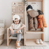 Sapiens Child MANGO - Montessori Cubby Coat Rack vendu par Veille sur toi