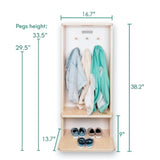Sapiens Child MANGO - Montessori Cubby Coat Rack vendu par Veille sur toi