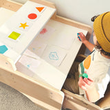 Sapiens Child PAPAYA DOUBLE - Adjustable Montessori Table & Chair Set for Two vendu par Veille sur toi