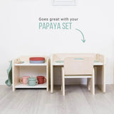 Sapiens Child PAPAYA Shelf - Montessori Organization Mini Shelf vendu par Veille sur toi