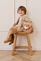 Snuggle Bunnies S10231024725 Peluche Hilda la vache highland - Caramel - Snuggle Bunnies vendu par Veille sur toi