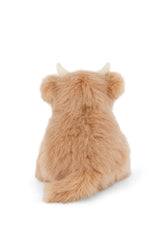 Snuggle Bunnies S10231024725 Peluche Hilda la vache highland - Caramel - Snuggle Bunnies vendu par Veille sur toi