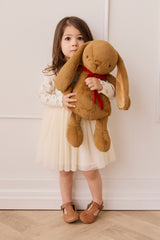Snuggle Bunnies S10381202145 Peluche grande Pénélope le lapin - Toffee - Snuggle Bunnies vendu par Veille sur toi