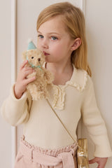 Snuggle Bunnies S10411156225 Breloque pour sac - Arthur l'ours de fête - Sky - Snuggle Bunnies vendu par Veille sur toi