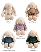 Snuggle Bunnies SB-109738 Peluche Pénélope le lapin 30cm - Little Love - Snuggle Bunnies vendu par Veille sur toi