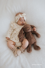 Snuggle Bunnies SB-174170 Peluche Pénélope le lapin 30cm - Spice - Snuggle Bunnies vendu par Veille sur toi