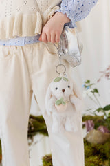 Snuggle Bunnies SB-174361 Breloque pour sac - Pénélope le lapin avec pêche - Snuggle Bunnies vendu par Veille sur toi