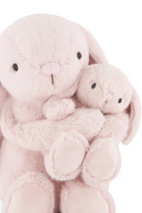 Snuggle Bunnies SB-Frank-Blo Peluche Frankie le lapin câlin et son bébé - Blossom - Snuggle Bunnies vendu par Veille sur toi