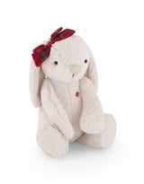 Snuggle Bunnies SB-Pen-XmasBow Peluche Pénélope le lapin avec boucle - Pastel - Snuggle Bunnies vendu par Veille sur toi