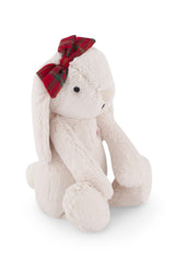 Snuggle Bunnies SB-Pen-XmasBow Peluche Pénélope le lapin avec boucle - Pastel - Snuggle Bunnies vendu par Veille sur toi